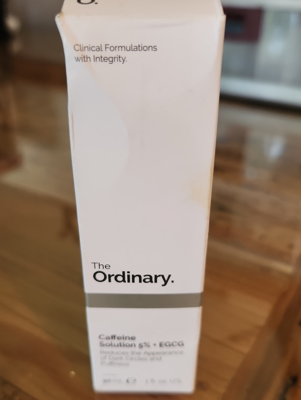 Caffeine Solution 5% + EGCG Depuffing Eye Serum for Dark Circles NIB Unused